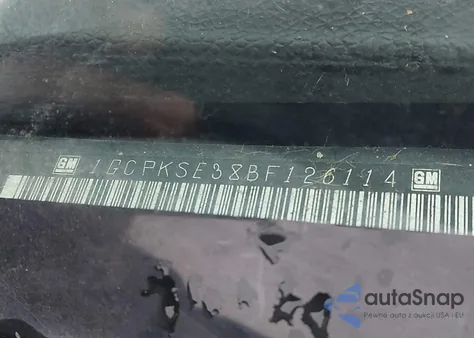 2011 Chevrolet Silverado 1500 Lt из США, поврежденный, VIN 1GCPKSE38BF126114